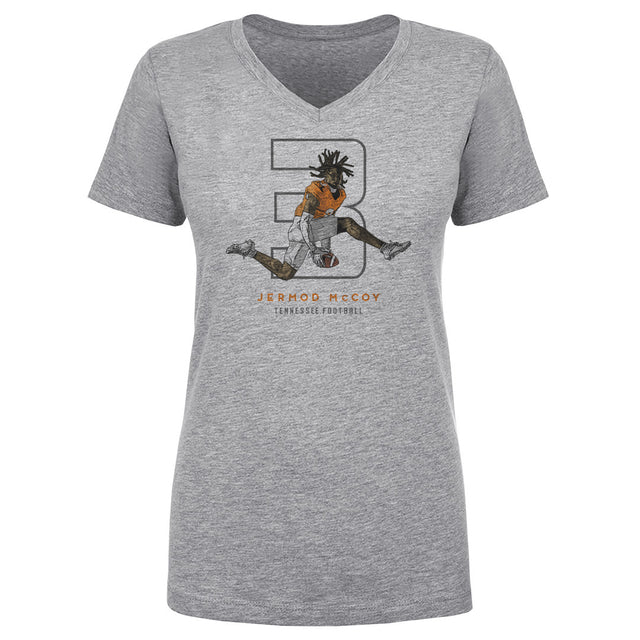 Jermod McCoy Women's V-Neck T-Shirt | 500 LEVEL