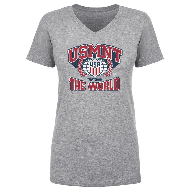 USMNT Women's V-Neck T-Shirt | 500 LEVEL
