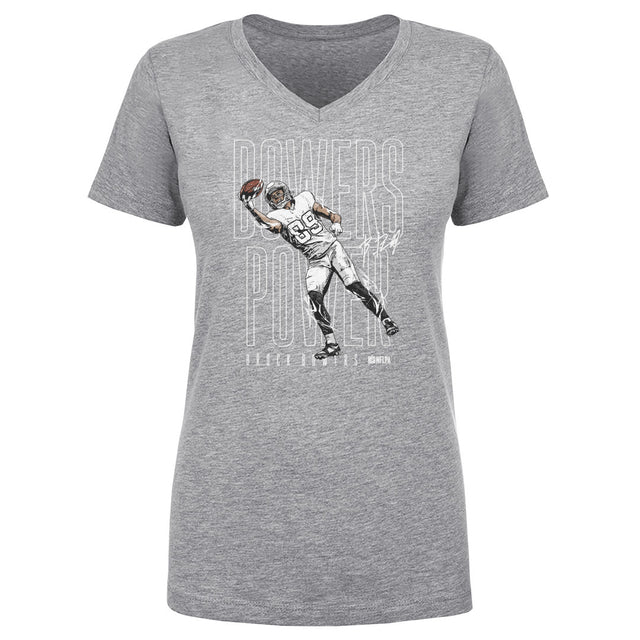 Brock Bowers Women's V-Neck T-Shirt | 500 LEVEL