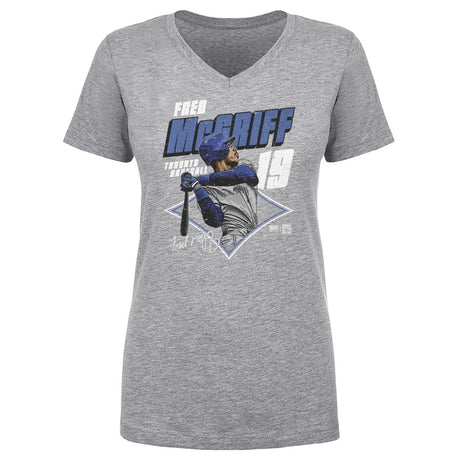 Fred McGriff Women's V-Neck T-Shirt | 500 LEVEL