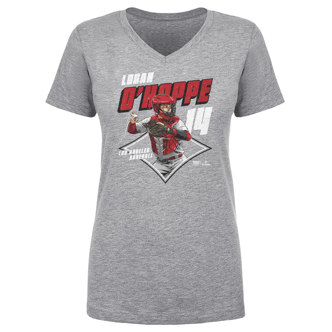 Logan O'Hoppe Women's V-Neck T-Shirt | 500 LEVEL