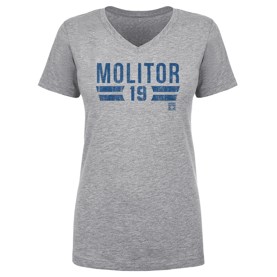 Paul Molitor Women's V-Neck T-Shirt | 500 LEVEL