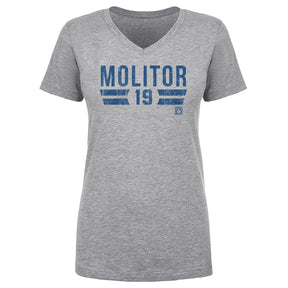 Paul Molitor Women's V-Neck T-Shirt | 500 LEVEL