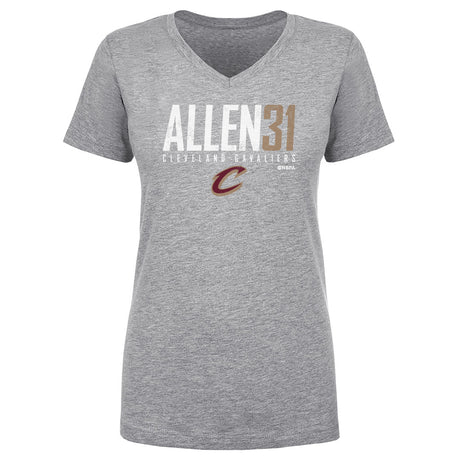 Jarrett Allen Women's V-Neck T-Shirt | 500 LEVEL