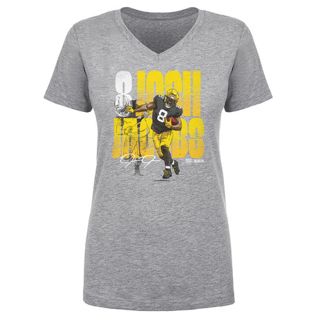Josh Jacobs Women's V-Neck T-Shirt | 500 LEVEL