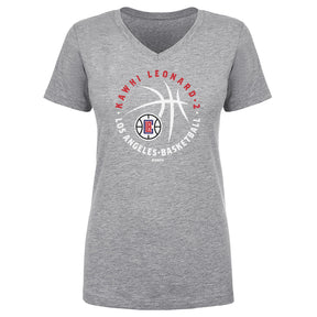 Kawhi Leonard Women's V-Neck T-Shirt | 500 LEVEL