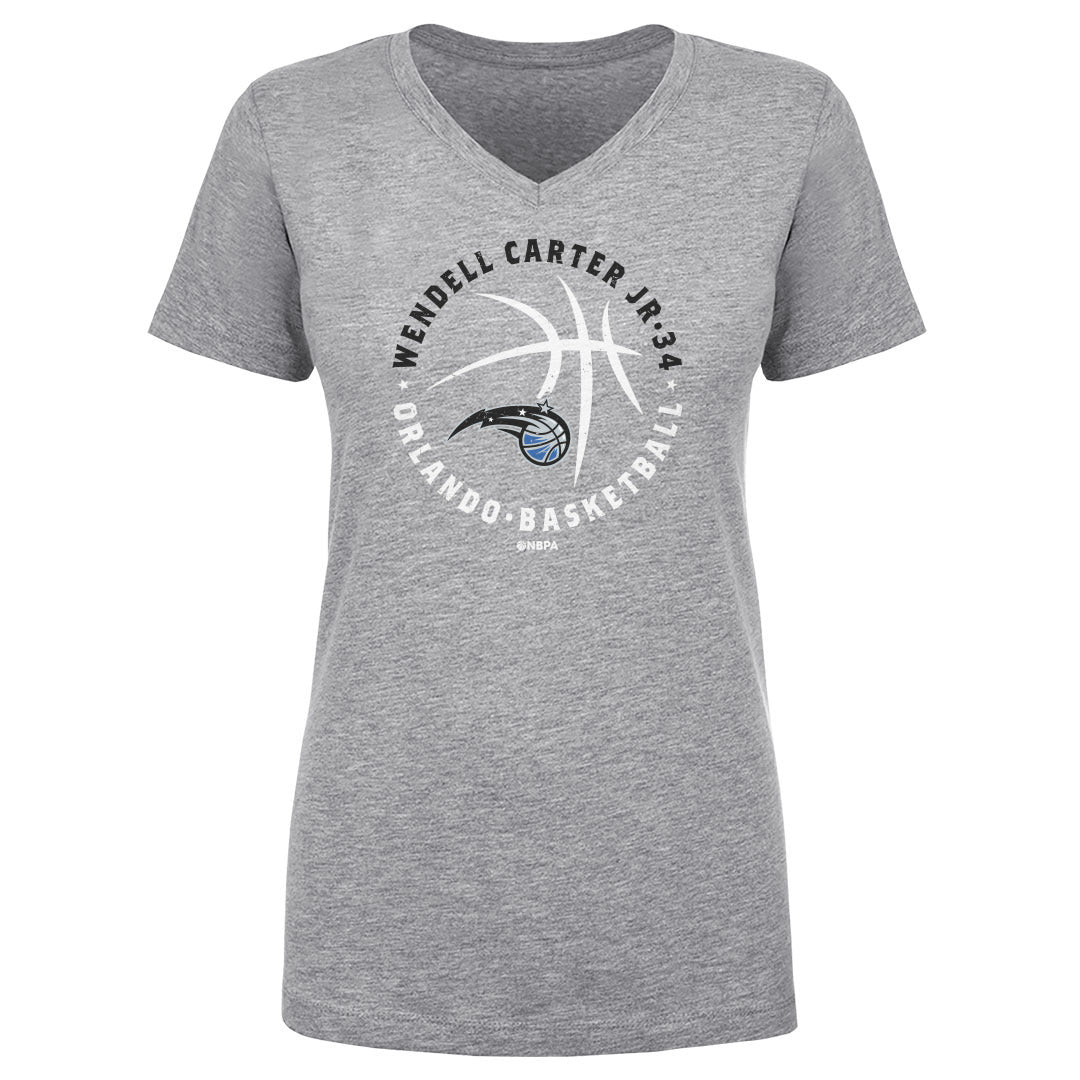 Wendell Carter Jr. Women's V-Neck T-Shirt | 500 LEVEL