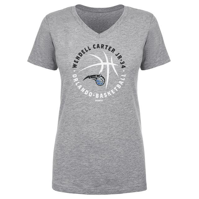 Wendell Carter Jr. Women's V-Neck T-Shirt | 500 LEVEL