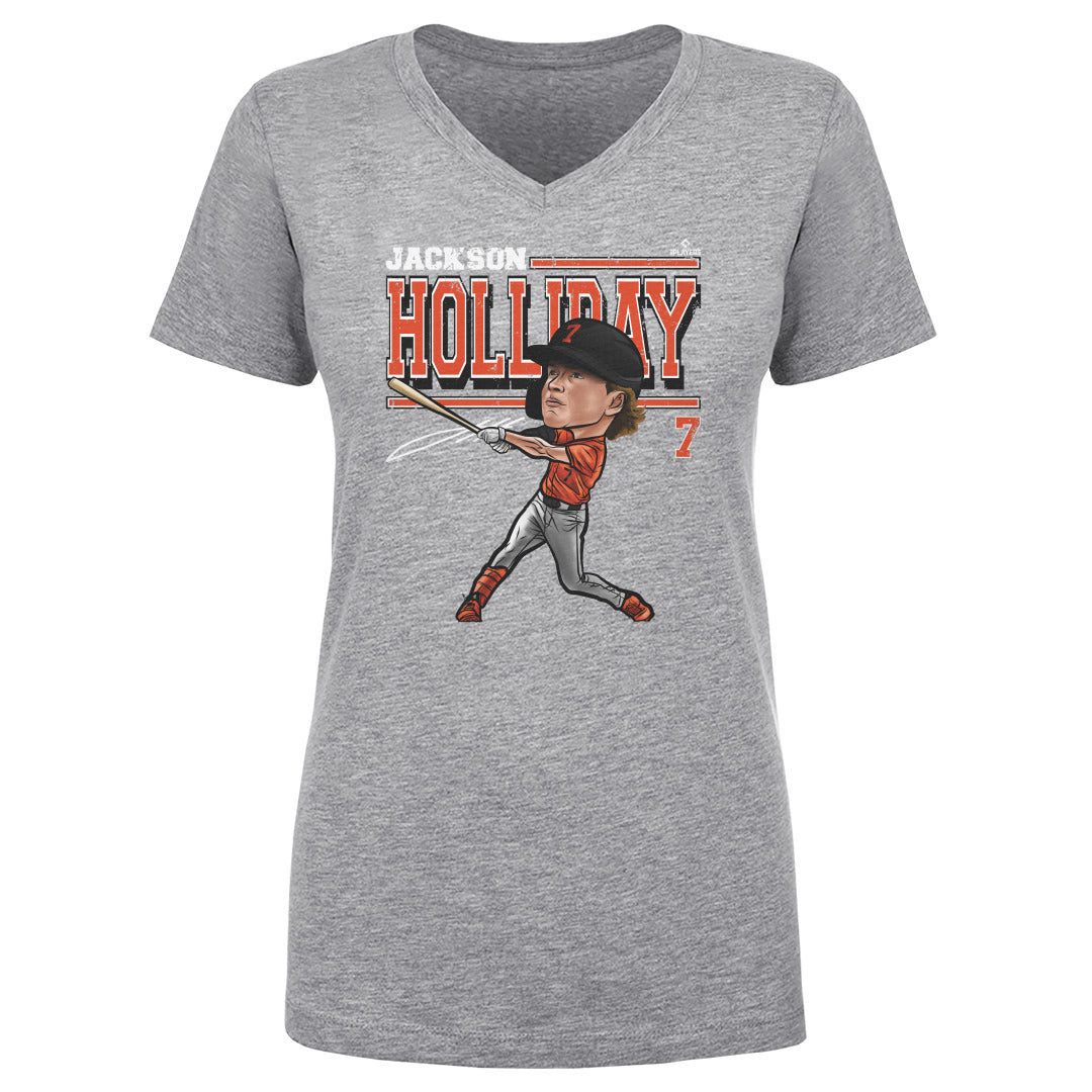 Jackson Holliday Women's V-Neck T-Shirt | 500 LEVEL