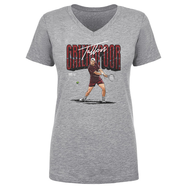 Tallon Griekspoor Women's V-Neck T-Shirt | 500 LEVEL