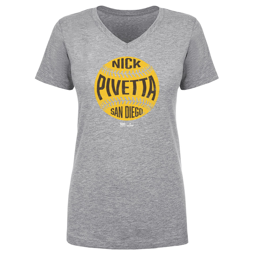 Nick Pivetta Women's V-Neck T-Shirt | 500 LEVEL