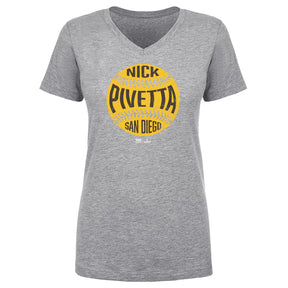 Nick Pivetta Women's V-Neck T-Shirt | 500 LEVEL