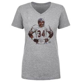 Walter Payton Women's V-Neck T-Shirt | 500 LEVEL