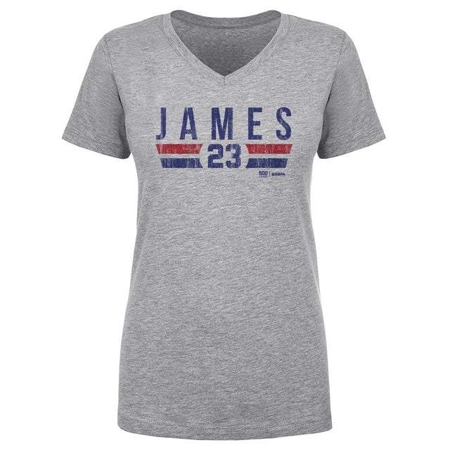 LeBron James Women's V-Neck T-Shirt | 500 LEVEL
