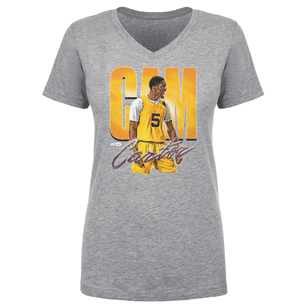 Cam Carter Women's V-Neck T-Shirt | 500 LEVEL