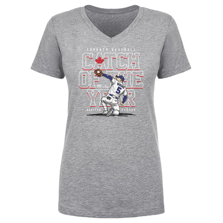 Daulton Varsho Women's V-Neck T-Shirt | 500 LEVEL