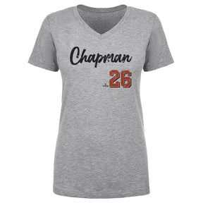 Matt Chapman Women's V-Neck T-Shirt | 500 LEVEL