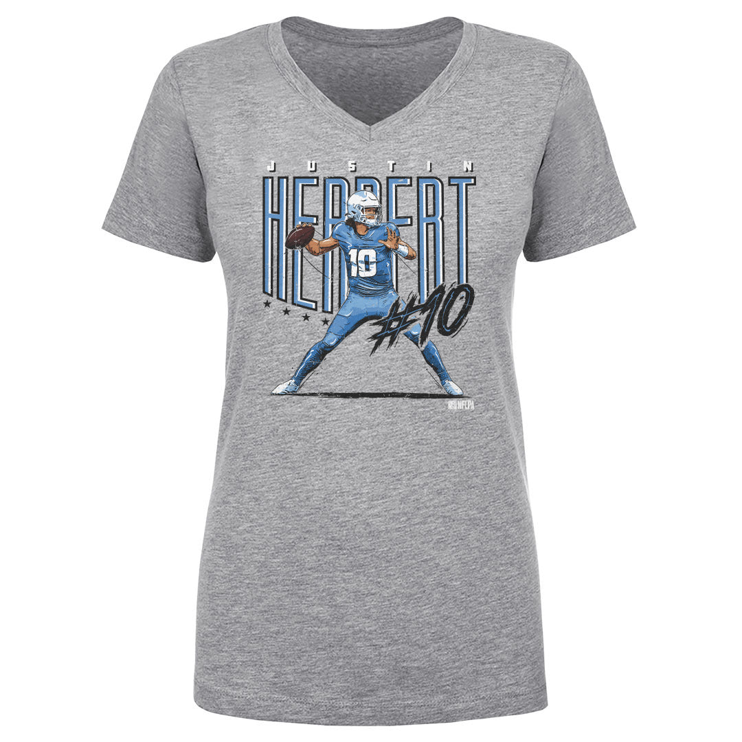 Justin Herbert Women's V-Neck T-Shirt | 500 LEVEL