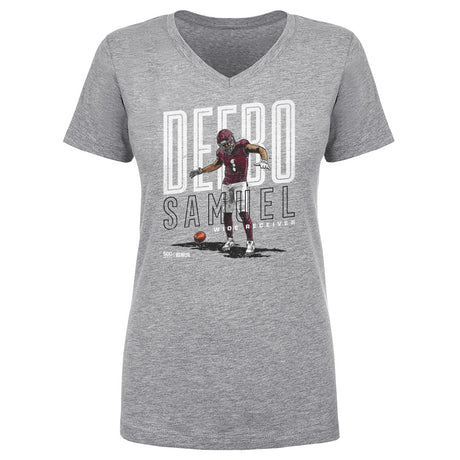 Deebo Samuel Women's V-Neck T-Shirt | 500 LEVEL