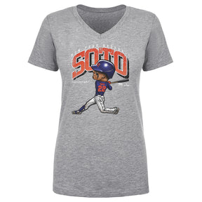 Juan Soto Women's V-Neck T-Shirt | 500 LEVEL