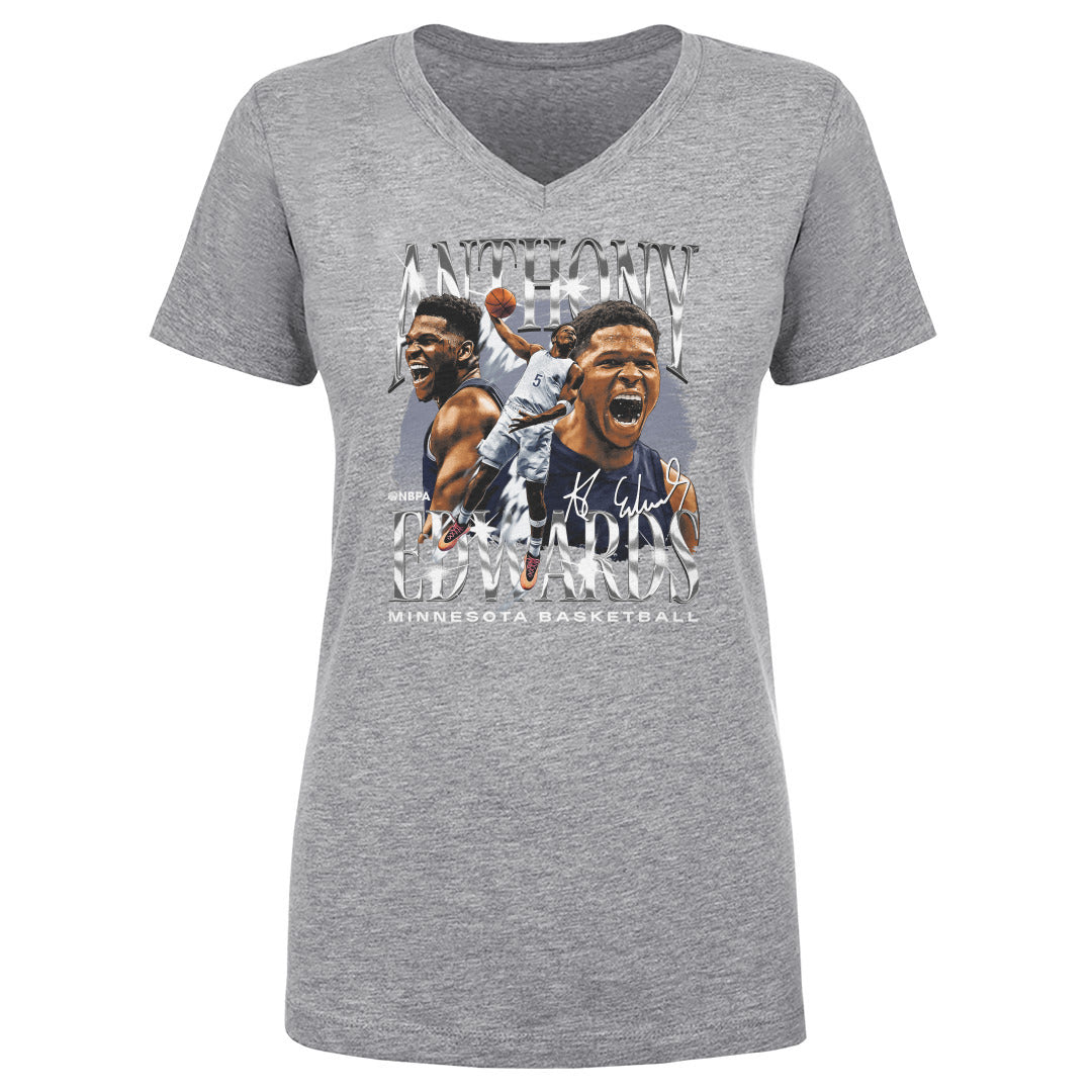Anthony Edwards Women&#39;s V-Neck T-Shirt | 500 LEVEL