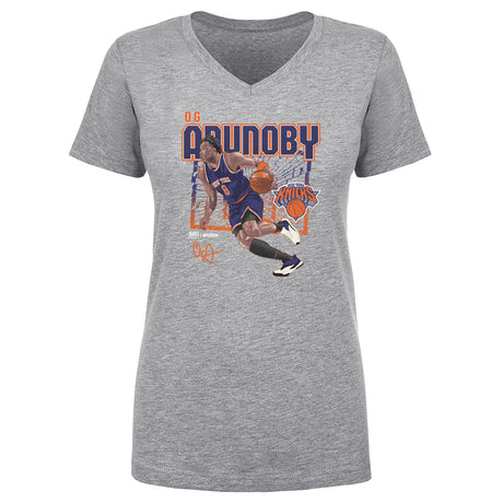 OG Anunoby Women's V-Neck T-Shirt | 500 LEVEL