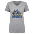 Detroit Women's V-Neck T-Shirt | 500 LEVEL