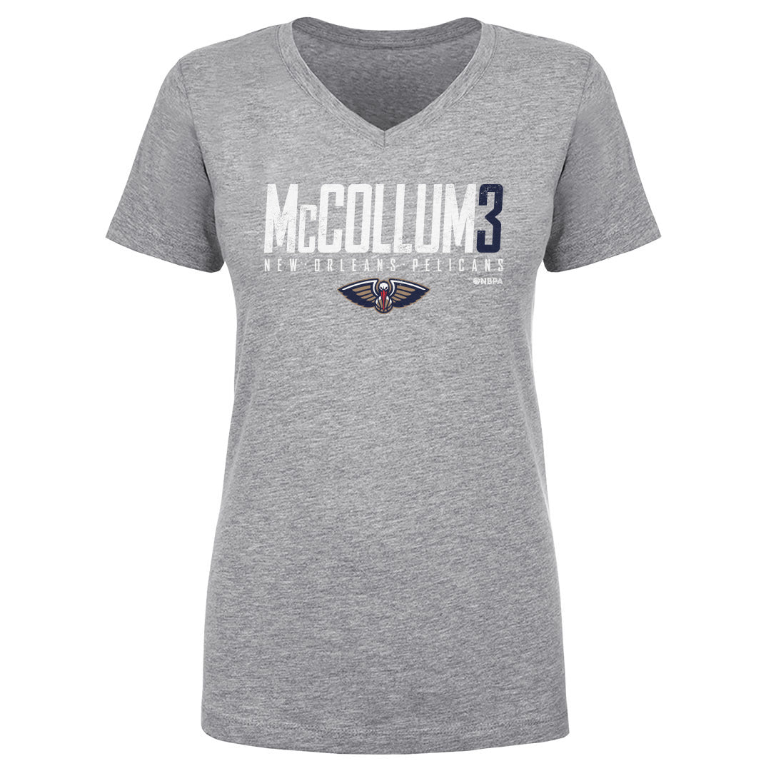 CJ McCollum Women&#39;s V-Neck T-Shirt | 500 LEVEL