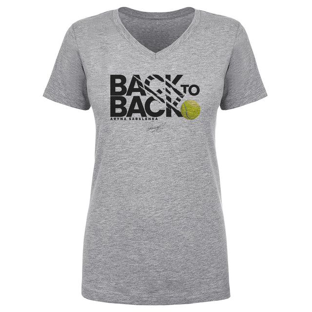 Aryna Sabalenka Women's V-Neck T-Shirt | 500 LEVEL