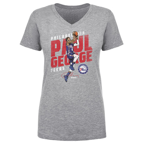 Paul George Women's V-Neck T-Shirt | 500 LEVEL