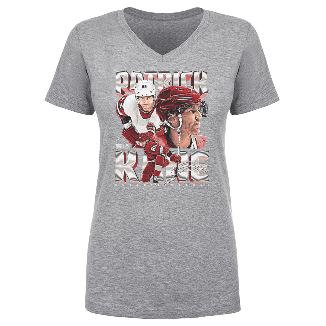 Patrick Kane Women's V-Neck T-Shirt | 500 LEVEL