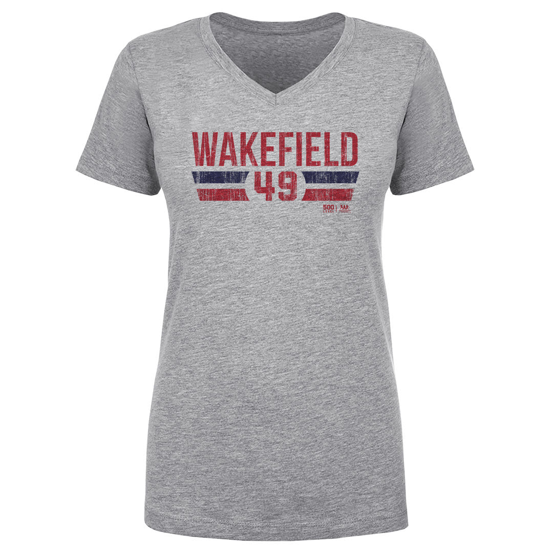 Tim Wakefield Women's V-Neck T-Shirt | 500 LEVEL