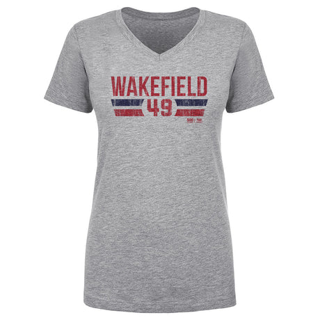 Tim Wakefield Women's V-Neck T-Shirt | 500 LEVEL