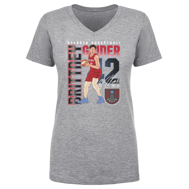 Brittney Griner Women's V-Neck T-Shirt | 500 LEVEL