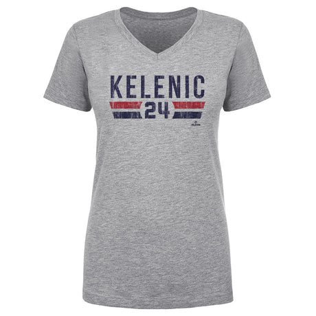Jarred Kelenic Women's V-Neck T-Shirt | 500 LEVEL