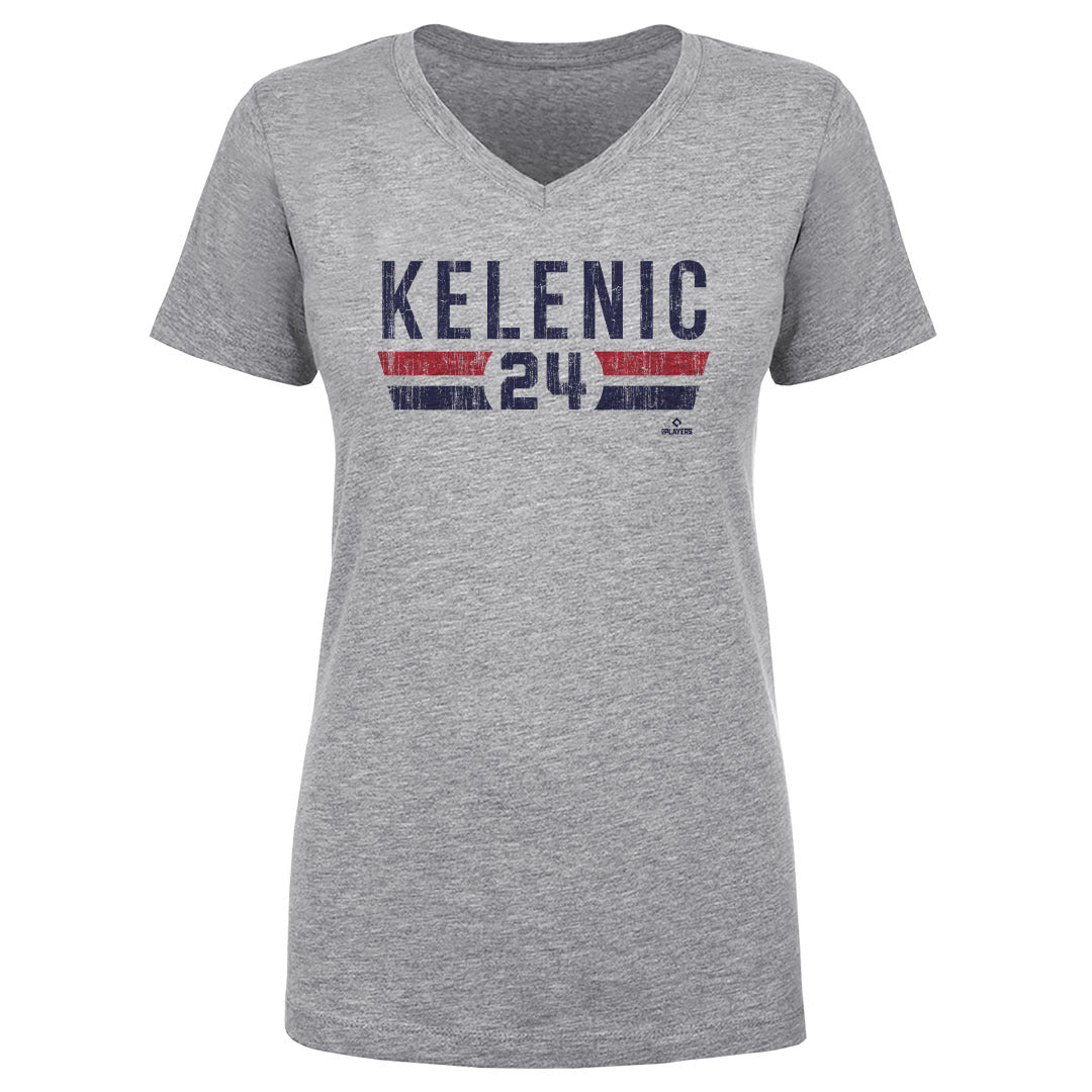 Jarred Kelenic Women&#39;s V-Neck T-Shirt | 500 LEVEL