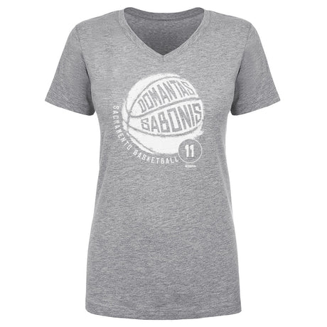 Domantas Sabonis Women's V-Neck T-Shirt | 500 LEVEL