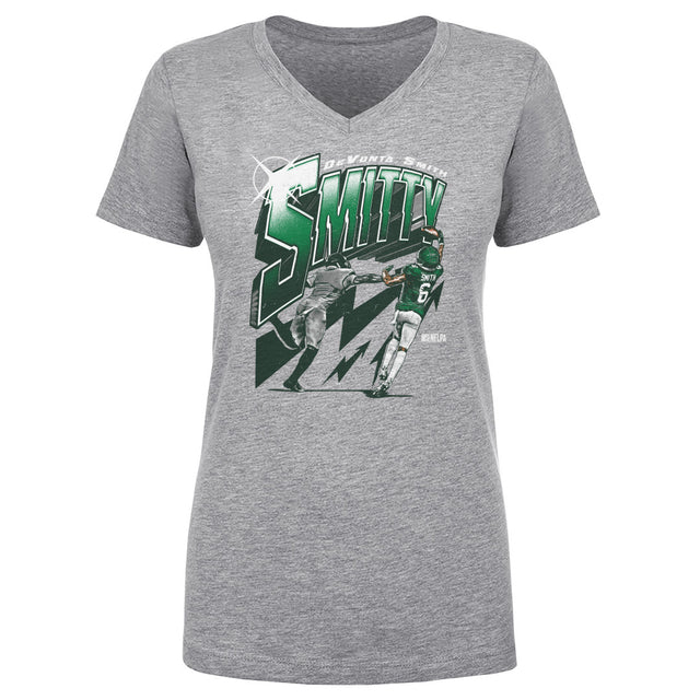 DeVonta Smith Women's V-Neck T-Shirt | 500 LEVEL