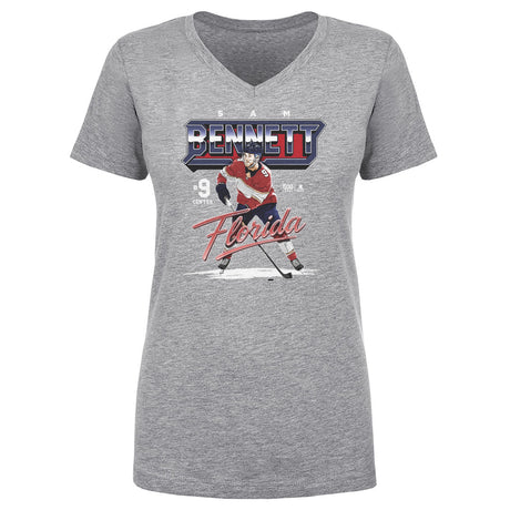 Sam Bennett Women's V-Neck T-Shirt | 500 LEVEL