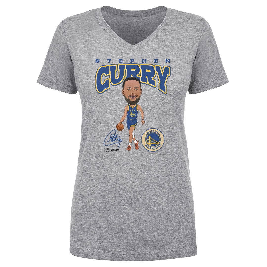 Steph Curry Women's V-Neck T-Shirt | 500 LEVEL
