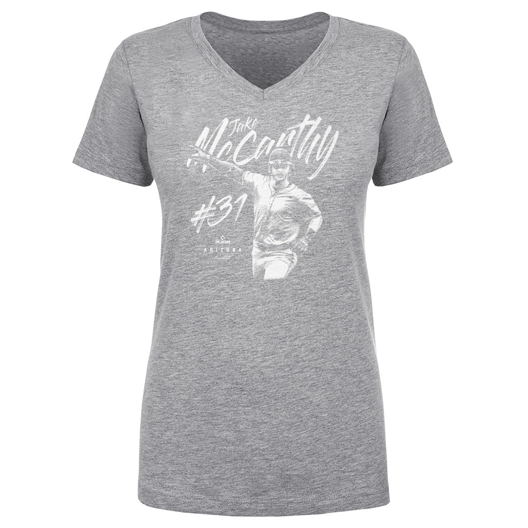 Jake McCarthy Women's V-Neck T-Shirt | 500 LEVEL