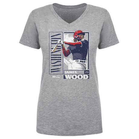 James Wood Women's V-Neck T-Shirt | 500 LEVEL