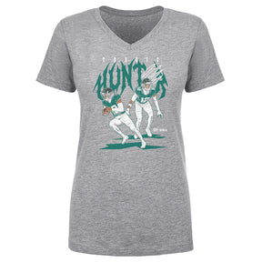 Travis Hunter Women's V-Neck T-Shirt | 500 LEVEL