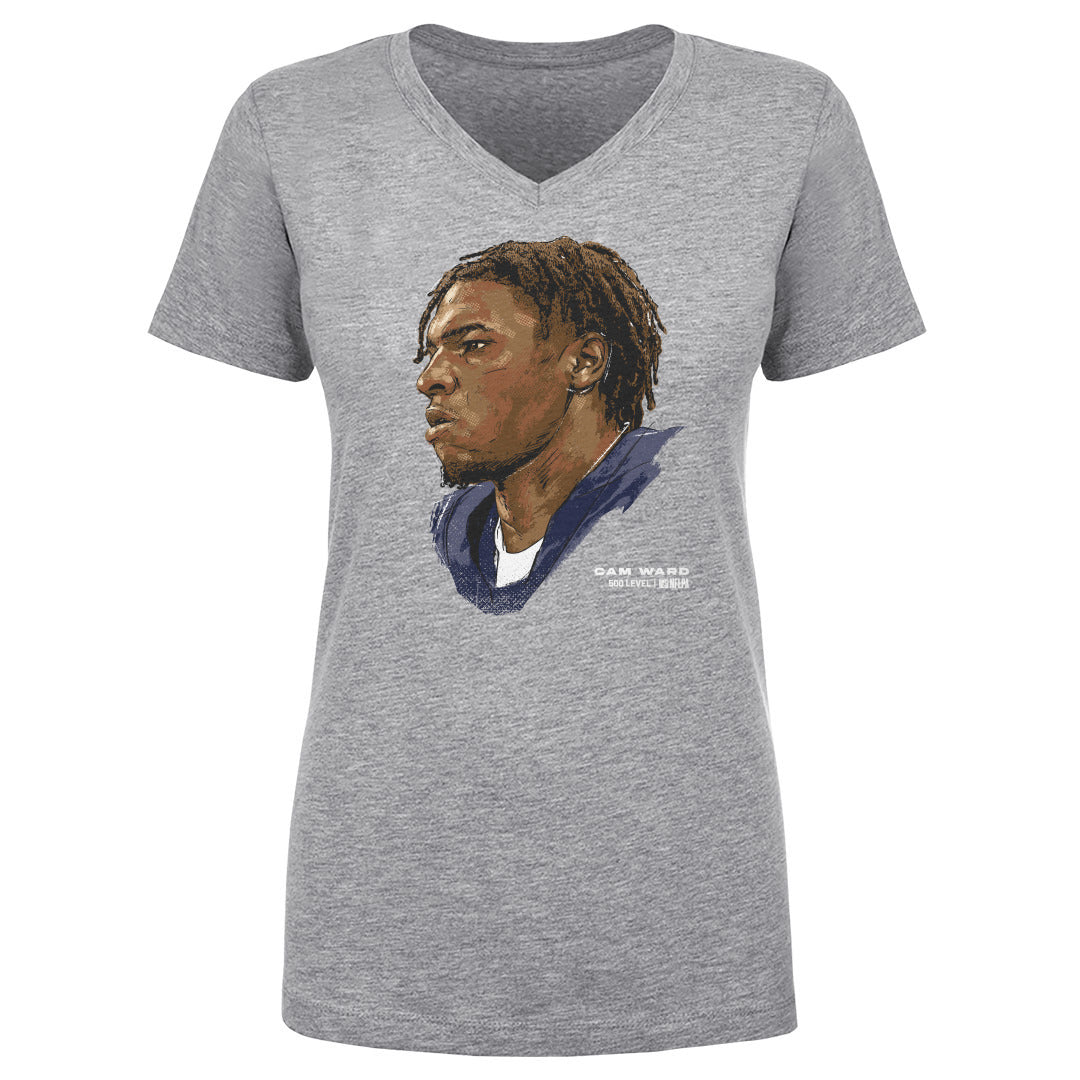 Cam Ward Women's V-Neck T-Shirt | 500 LEVEL