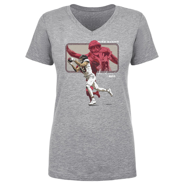 Mike Evans Women's V-Neck T-Shirt | 500 LEVEL