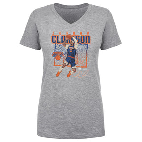 Jordan Clarkson Women's V-Neck T-Shirt | 500 LEVEL