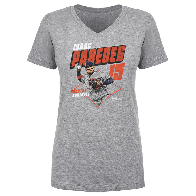 Isaac Paredes Women's V-Neck T-Shirt | 500 LEVEL
