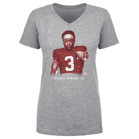 Reggie Powers III Women's V-Neck T-Shirt | 500 LEVEL