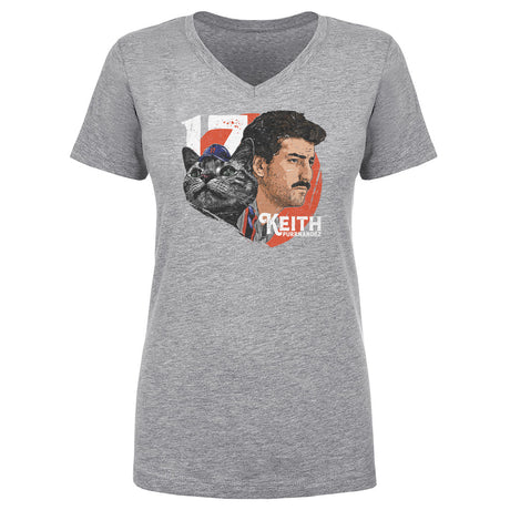 Keith Hernandez Women's V-Neck T-Shirt | 500 LEVEL