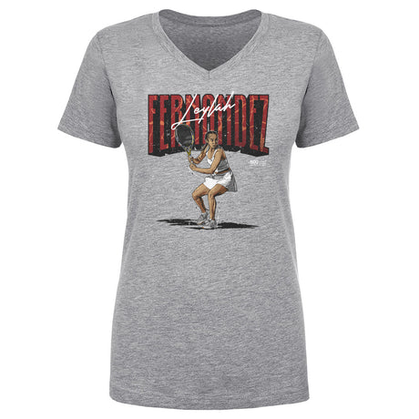 Leylah Fernandez Women's V-Neck T-Shirt | 500 LEVEL